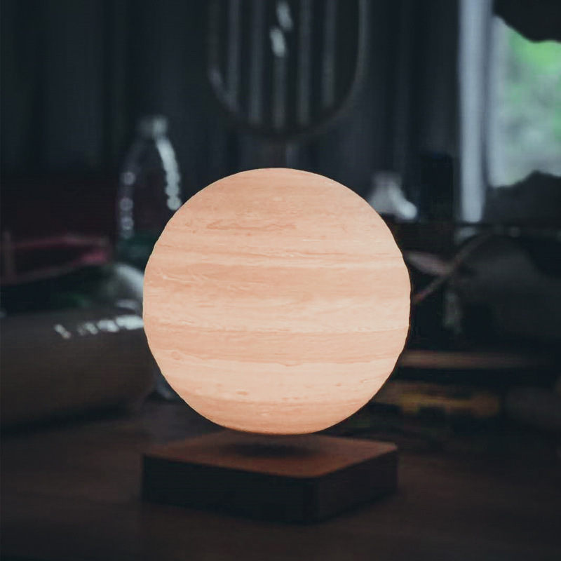 Magnetic levitation desk lamp moon - Image 3