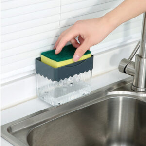 2-in-1 Soap Dispenser Sponge