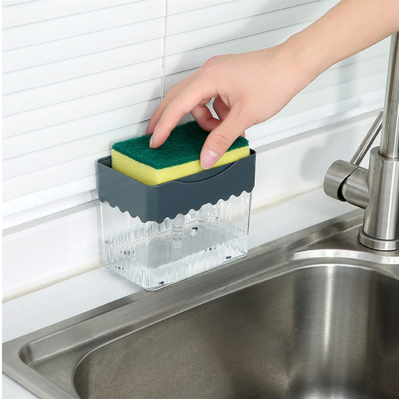 2-in-1 Soap Dispenser Sponge