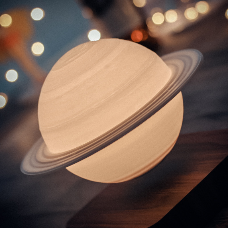 Magnetic levitation desk lamp moon - Image 6