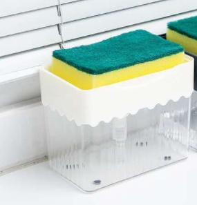 2-in-1 Soap Dispenser Sponge - Image 9