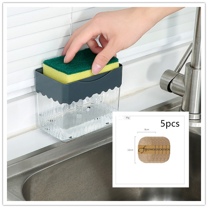 2-in-1 Soap Dispenser Sponge - Image 2