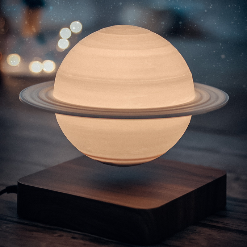 Magnetic levitation desk lamp moon - Image 5