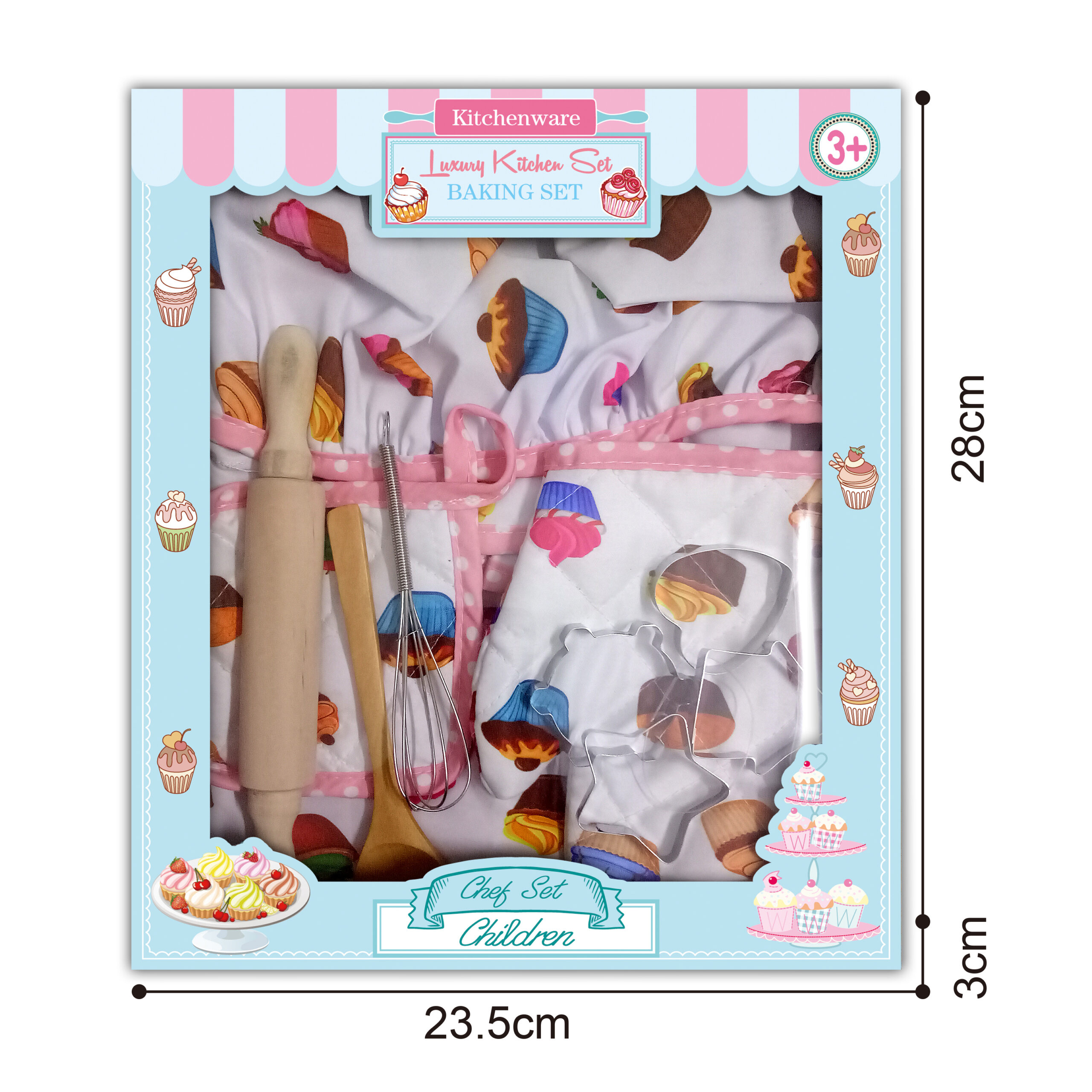 13-piece children's kitchen baking gadget - Image 4