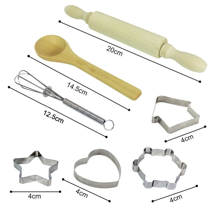 13-piece children's kitchen baking gadget - Image 5