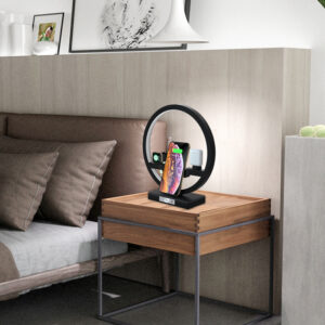 Fast Charging 4 in 1 Bedside Lamp