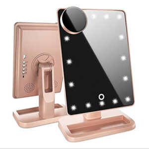 Bluetooth LED 10X Magnification Makeup Mirror