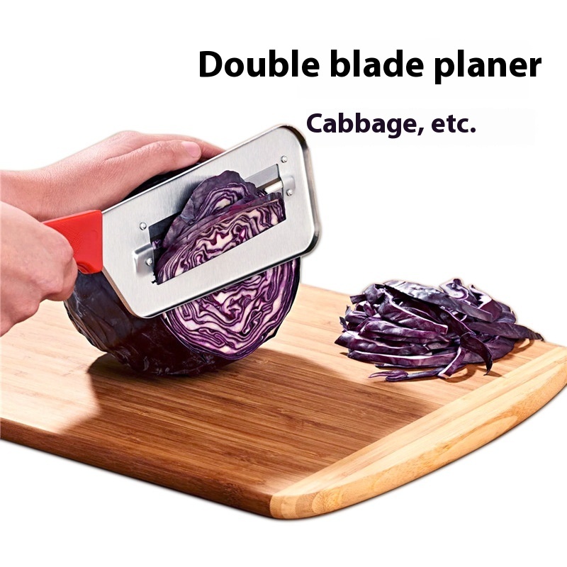 Red Handle Double Piece Peeler - Image 4