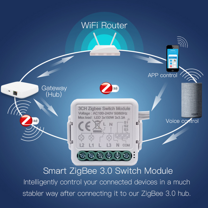 Tuya Zigbee Smart Switch Module On-off Device