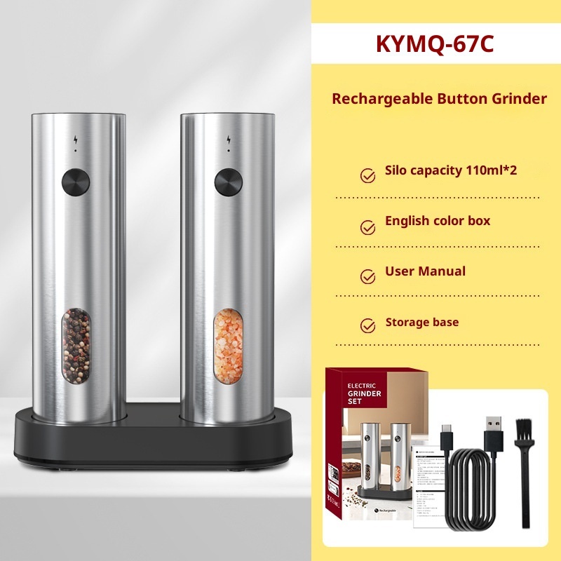 Gravity Sensing Electric Pepper Grinder - Image 6