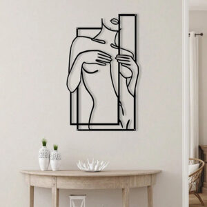 Girly Body Line Silhouette Wall Decoration