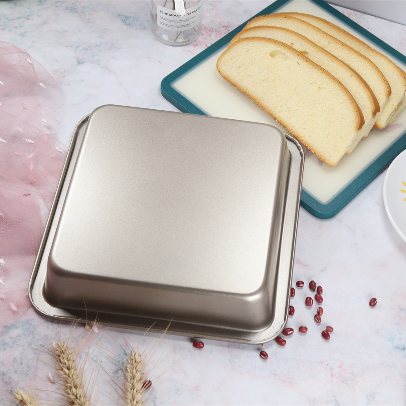 DIY Square Baking Pan Non-stick Cake - Image 3