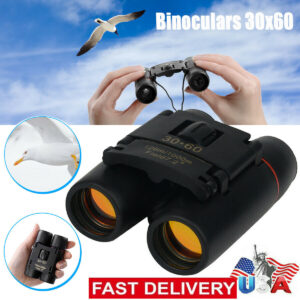 Binoculars 30x60 Compact Folding Telescope
