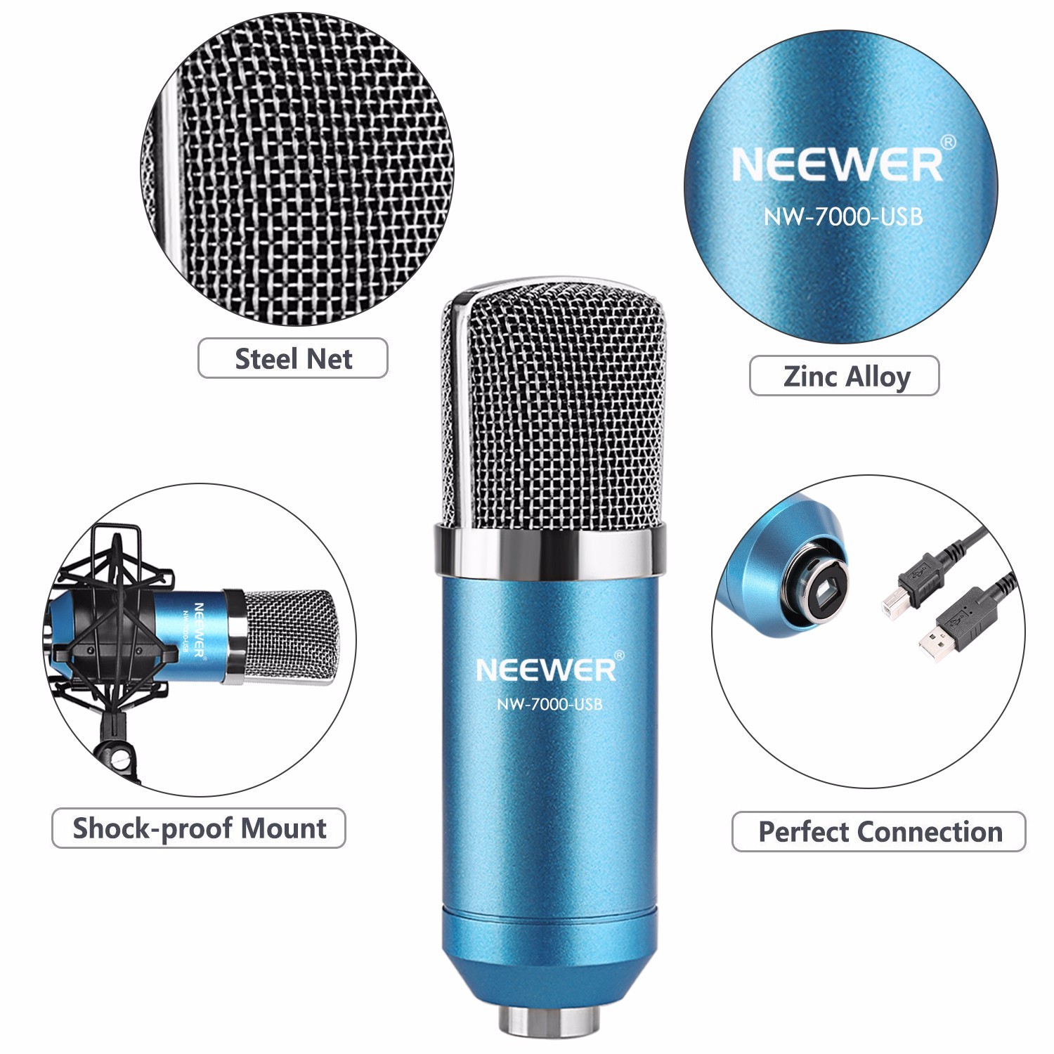 Neewer NW-7000 USB Professional Studio - Image 6