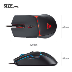 Fantech Wired Mouse 6d Macro Gaming