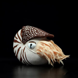 Simulation Pearl Nautilus Doll