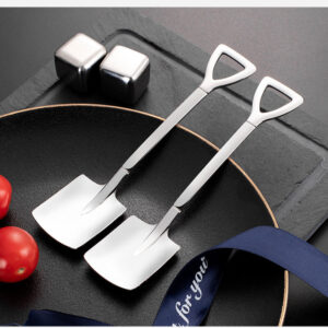 Stainless Steel Spade Creative Dessert Spoon