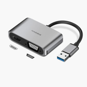 USB 3.0 to HDMI-compatible VGA Adapter