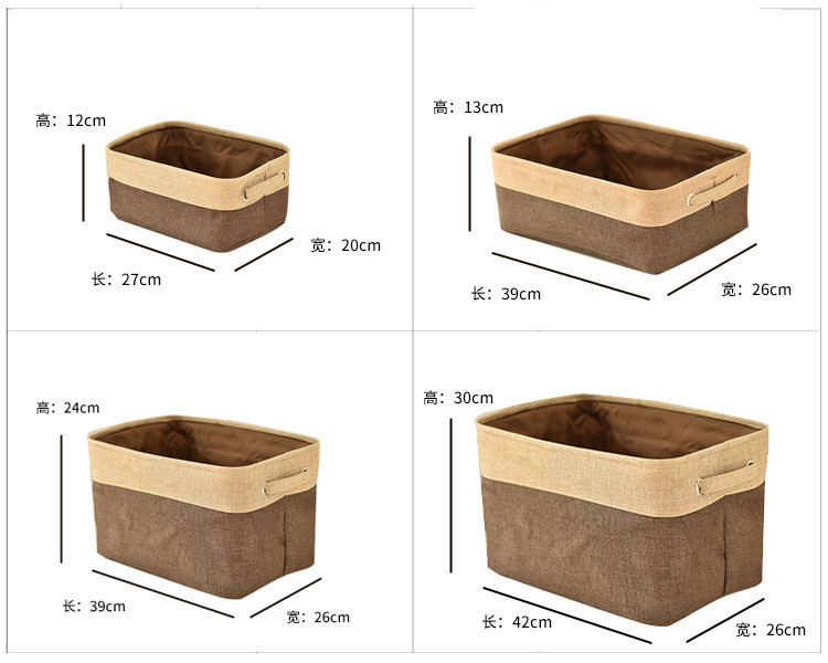 Nordic Fabric Storage Box Without Cover - Image 2