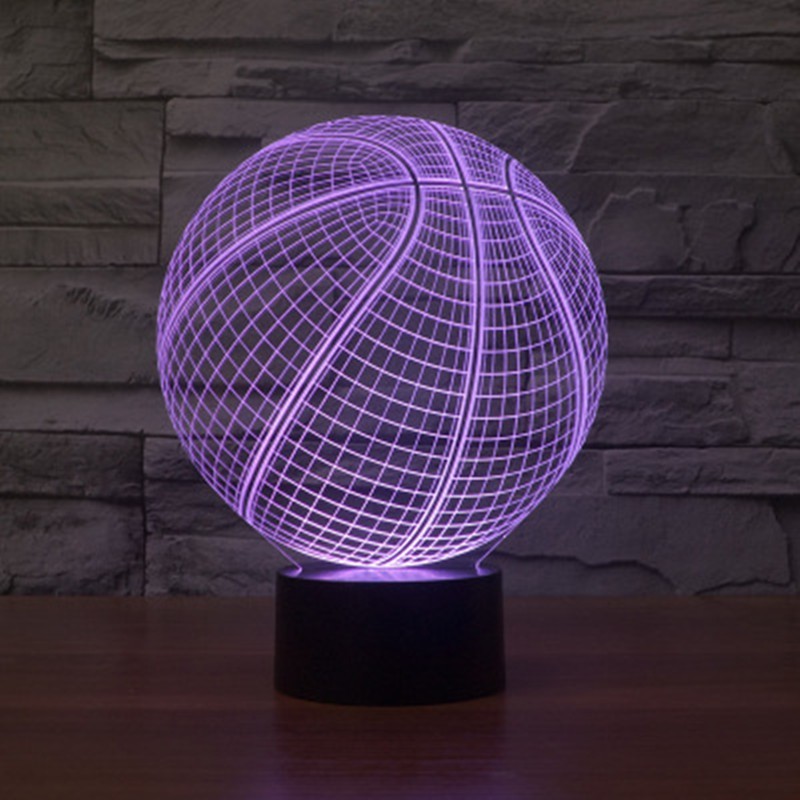 Basketball 3D Illusion Lamp - Image 2
