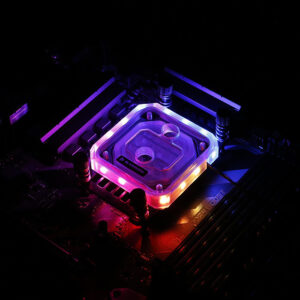 Jet type micro water CPU water cooling