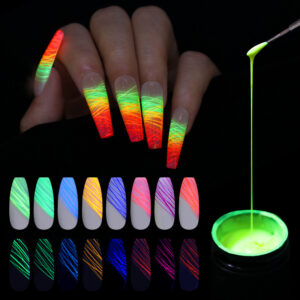 Manicure Luminous Nail Art Spider