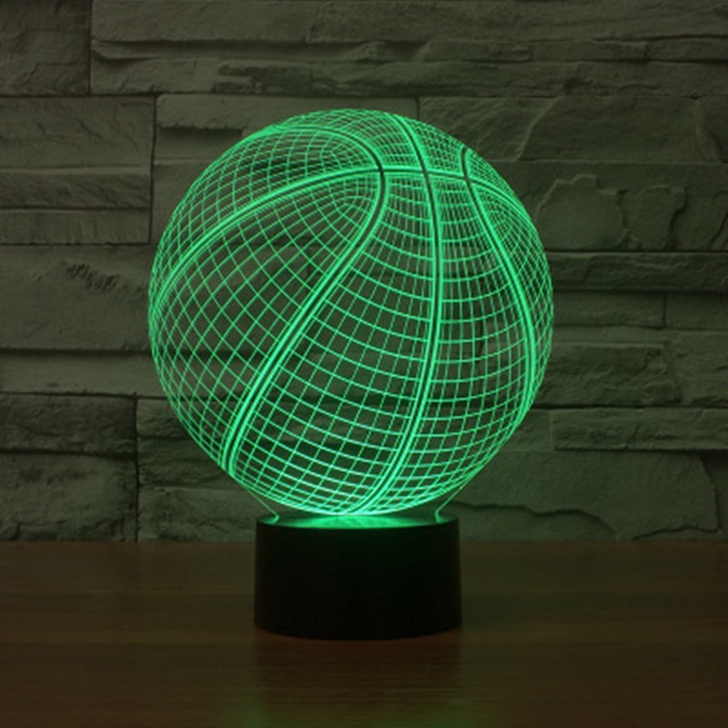 Basketball 3D Illusion Lamp - Image 3