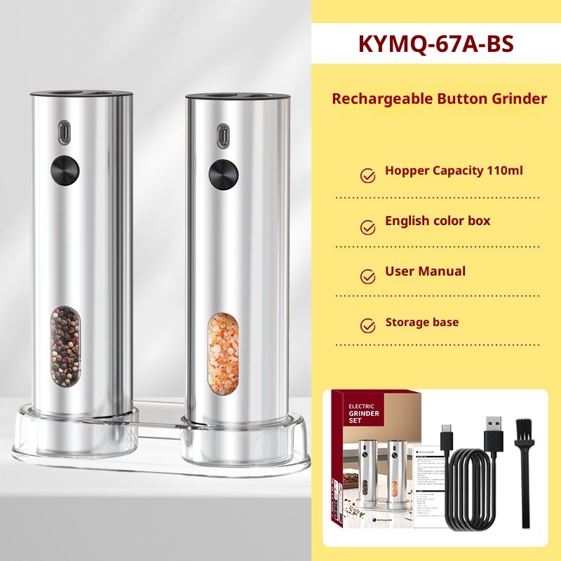 Gravity Sensing Electric Pepper Grinder - Image 4