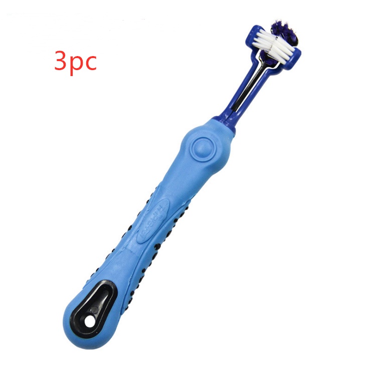 Three Sided Pet Toothbrush For Teeth Care - Image 4