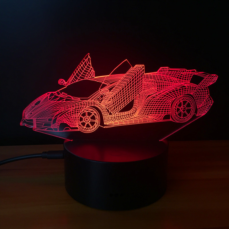 Lamborghini 3D night light - Image 2