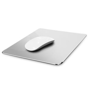 Metal mouse pad aluminum desk mat