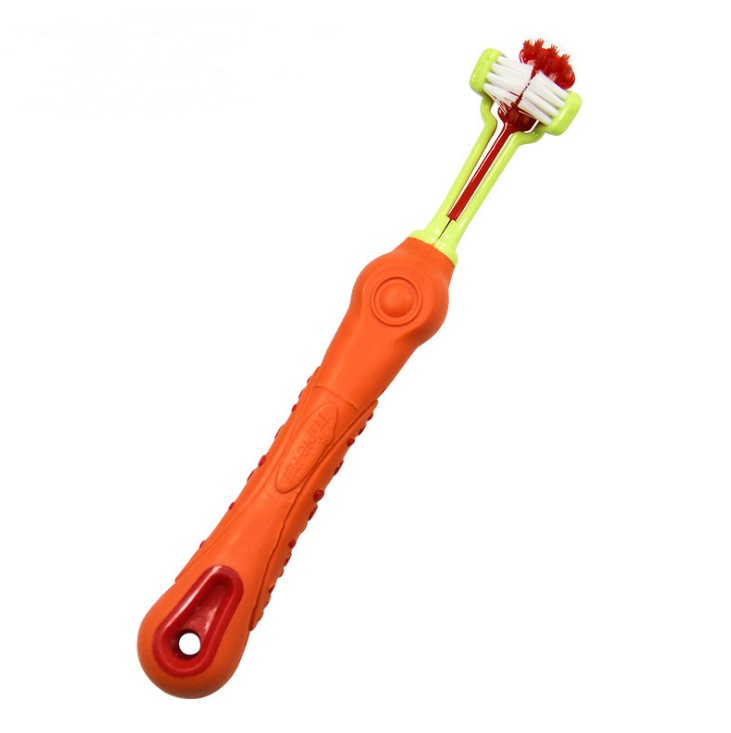 Three Sided Pet Toothbrush For Teeth Care - Image 9