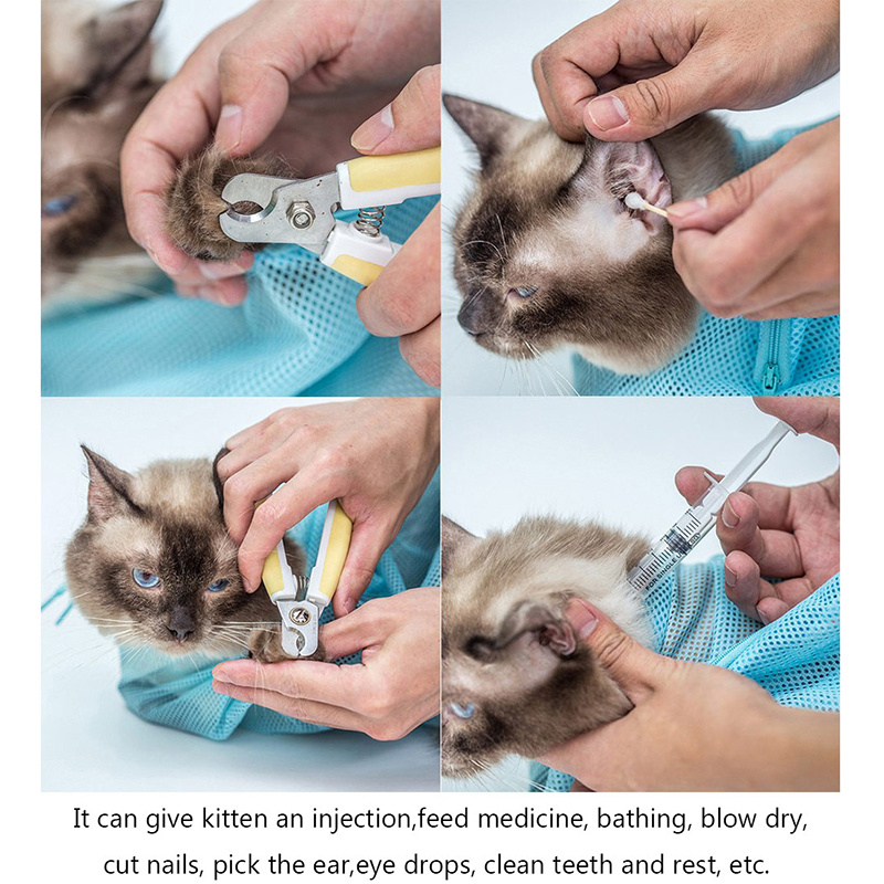 Pet Soft Cat Grooming Bag - Image 2