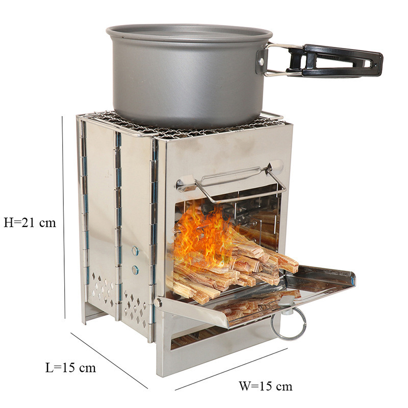Lightweight Camping Wood Stove - Image 4