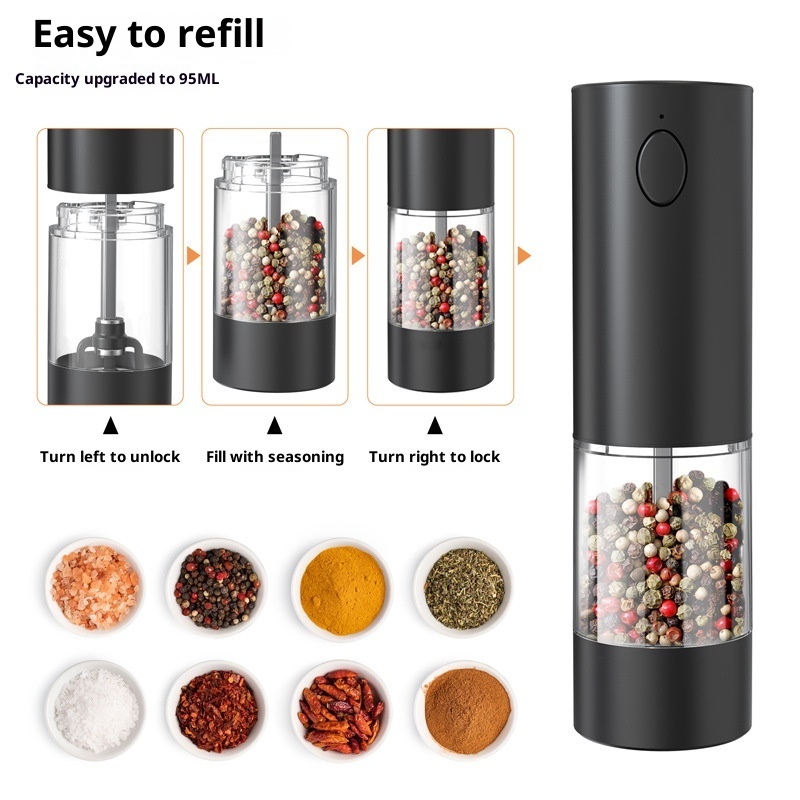 Gravity Sensing Electric Pepper Grinder - Image 5