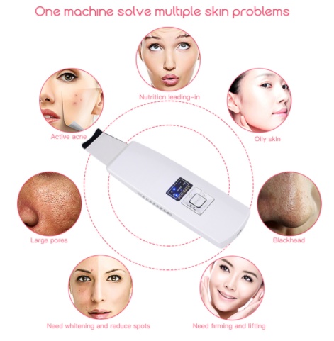 Ultrasonic Skin Scrubber Face Cleanser - Image 5