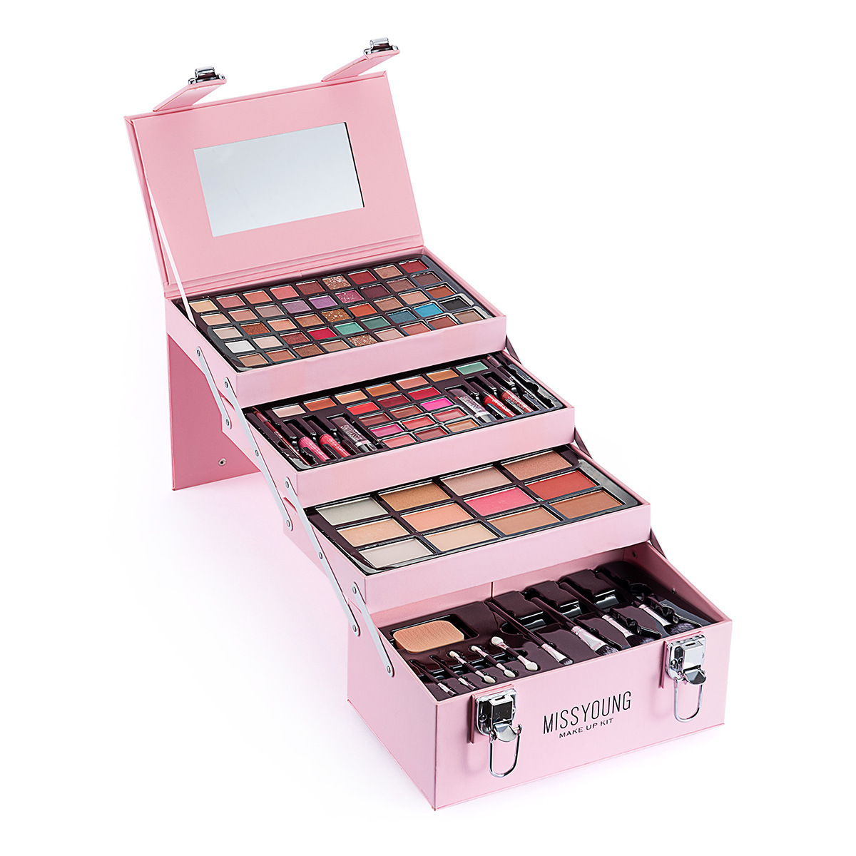 Eye Shadow Lip Gloss Cosmetic Set - Image 3