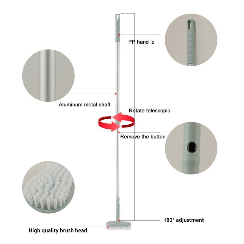 Long Handle Clean Floor Brush - Image 3