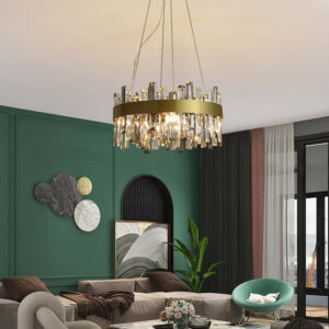 Crystal Chandelier Living Room Lights
