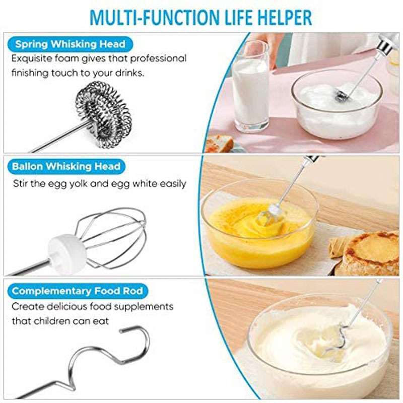 Home Fashion Milk Blender Handheld Whisk - Image 4
