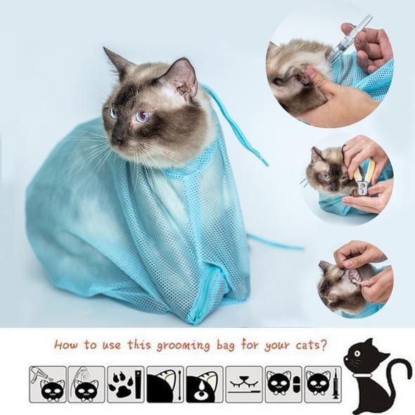 Pet Soft Cat Grooming Bag - Image 3
