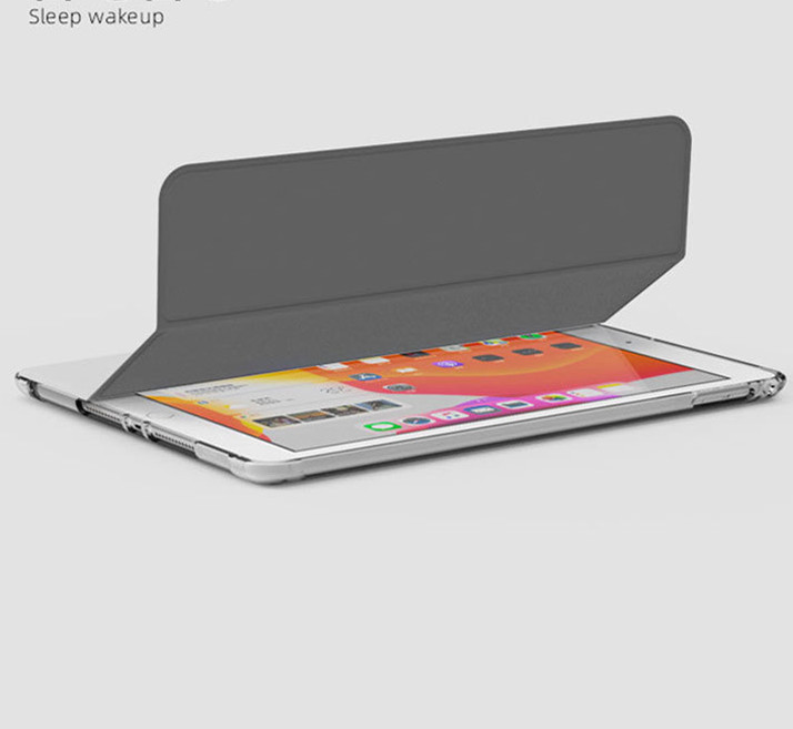 Flip Tri-Fold Pen Tray Silicone Tablet Case - Image 3