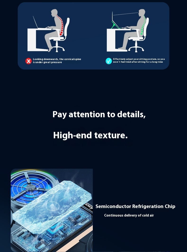 Speed Cooling 4-core Laptop Cooler - Image 7