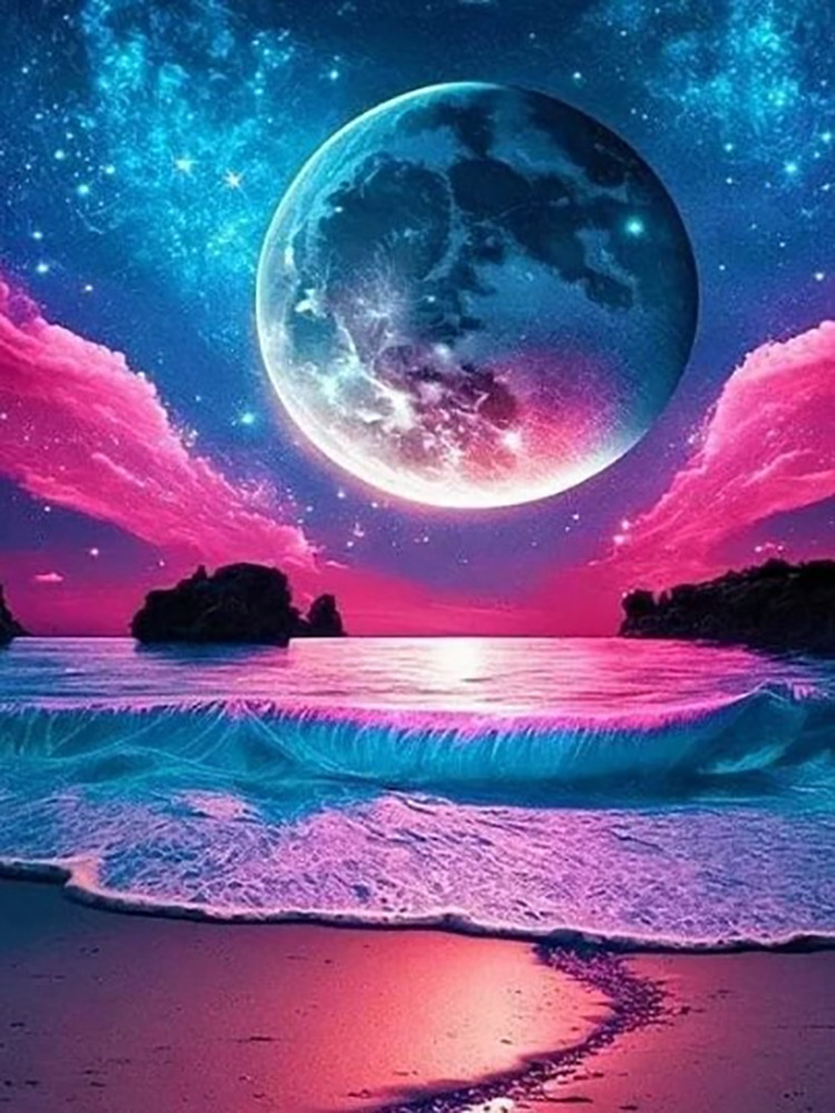 Animal Diamond Handmade Painting - Image 2