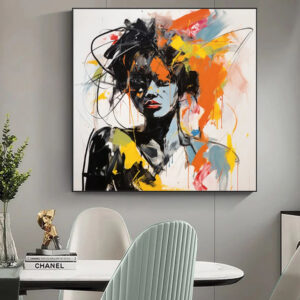 Modern Graffiti Aesthetic Wall Art