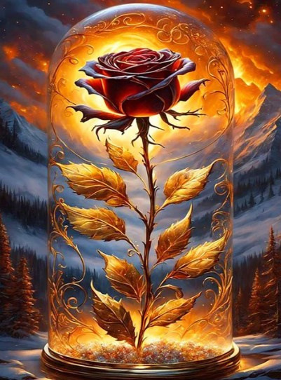 Animal Diamond Handmade Painting - Image 3