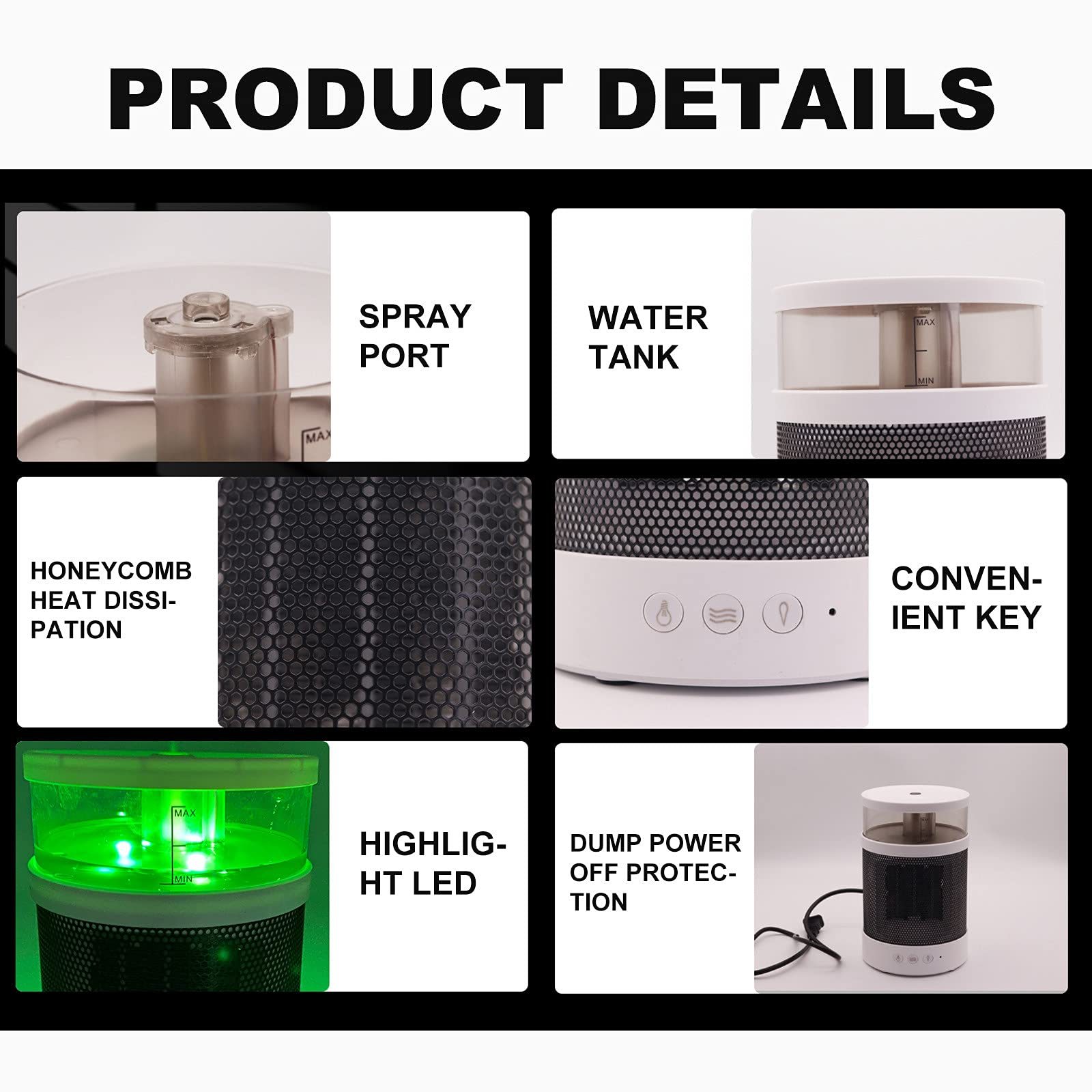 3 In 1 Space Heater Winter - Image 6