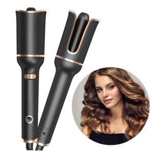 Black Automatic Spiral Electric Curling Iron