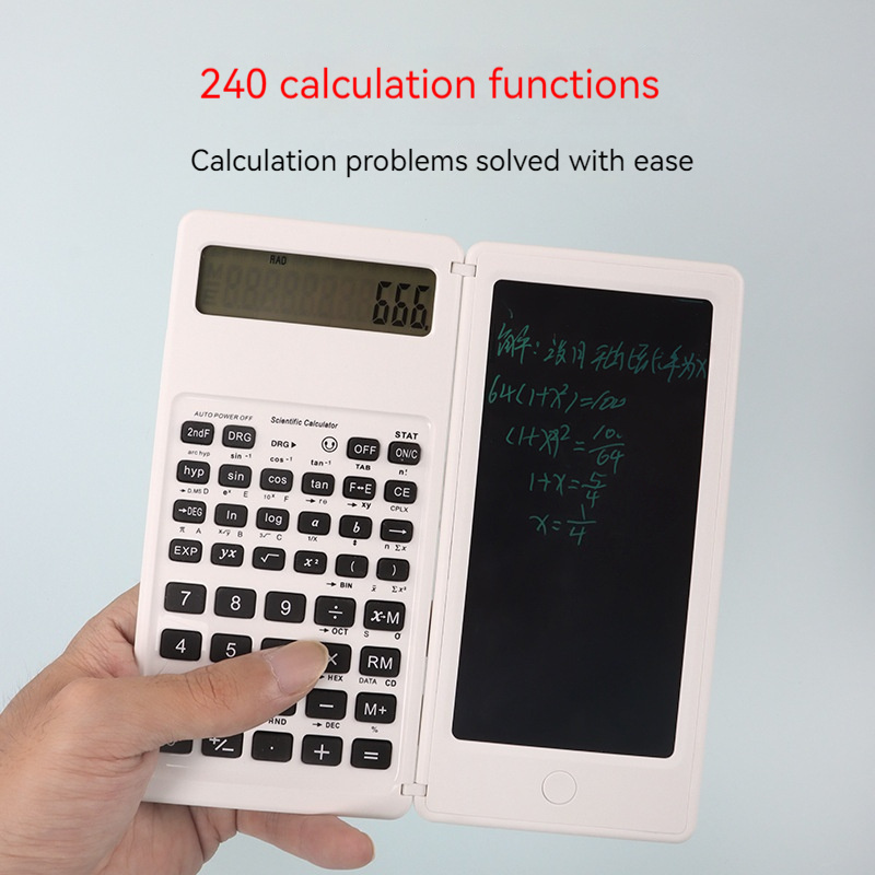Calculator Solar Handwriting Board Computer