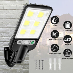 LED Solar Motion Sensor Light